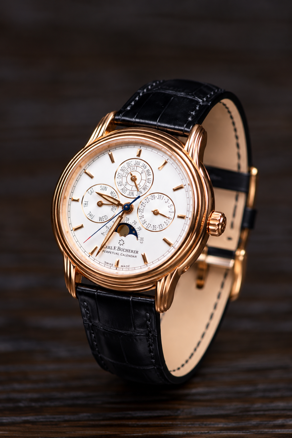 Carl F. Bucherer Archimedes Perpetual Calendar 00.10209.03.13.01